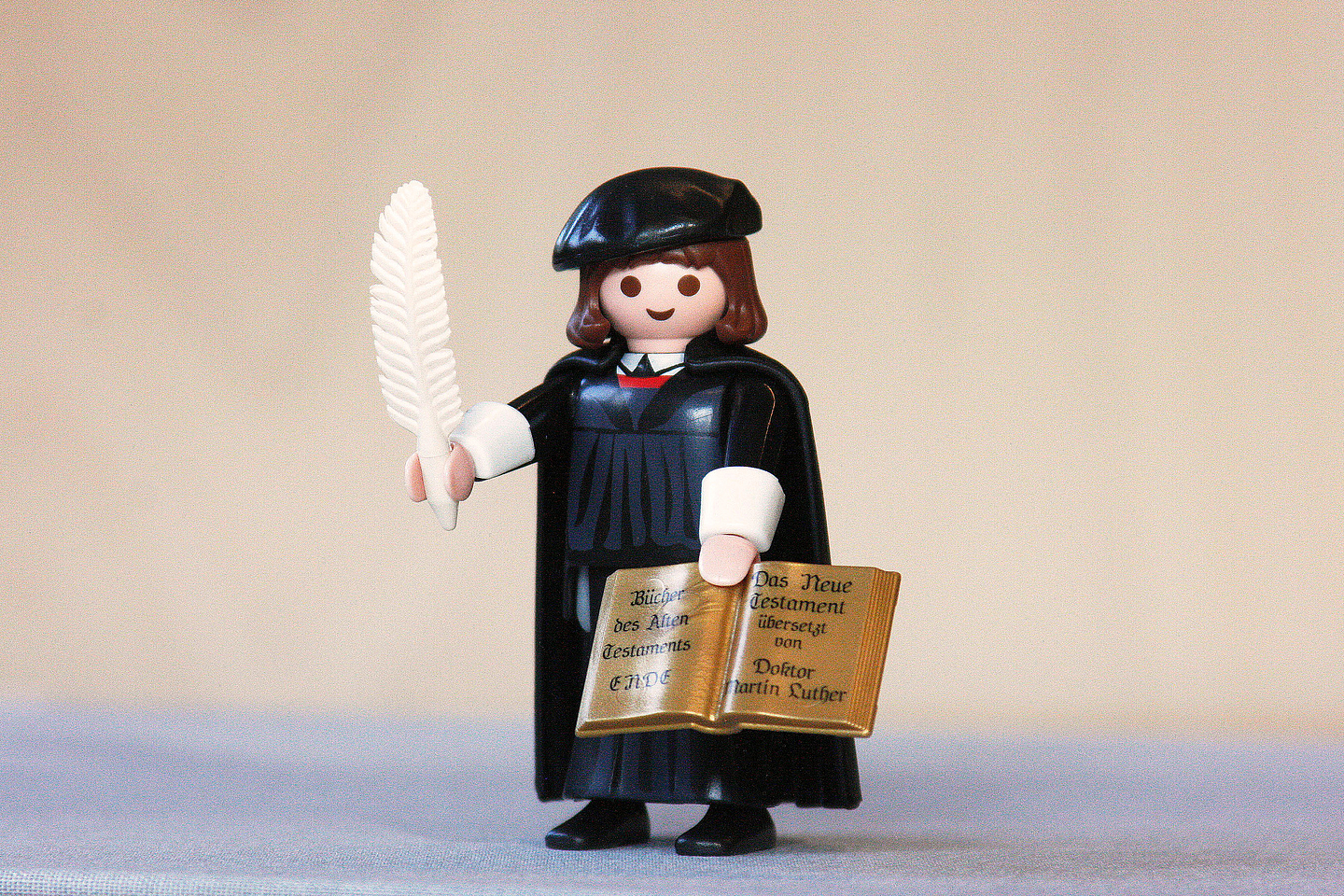 Martin Luther als Playmobil-Sonderfigur Martin Luther als Playmobil-Sonderfigur
