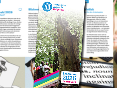 Unser Foto zeigt Ausschnitte aus dem Programmflyer der Akademie Unser Foto zeigt Ausschnitte aus dem Programmflyer der Akademie