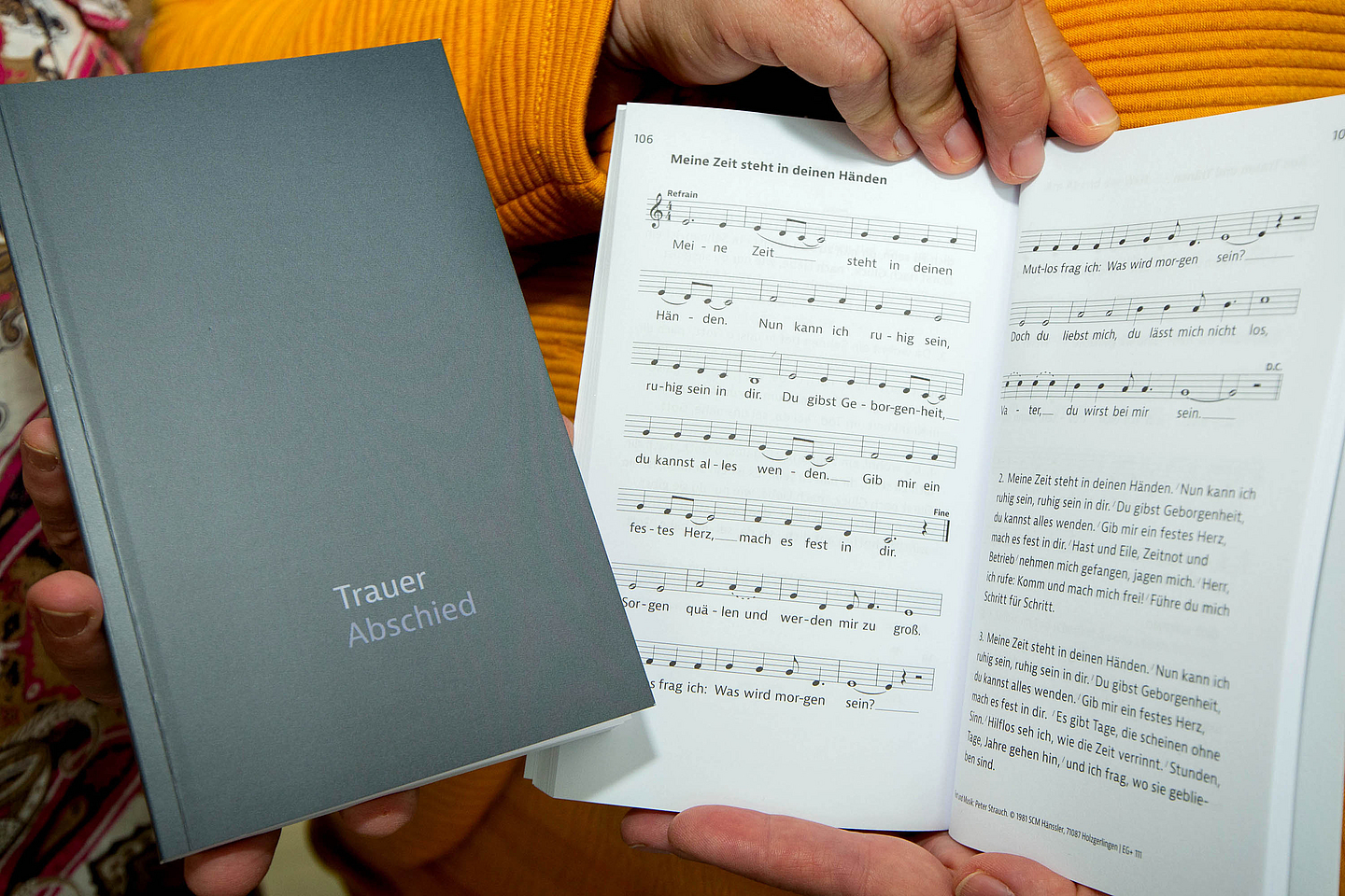 Liedheft Trauer/Abschied Liedheft unserer Kirche zum Thema Trauer/Abschied