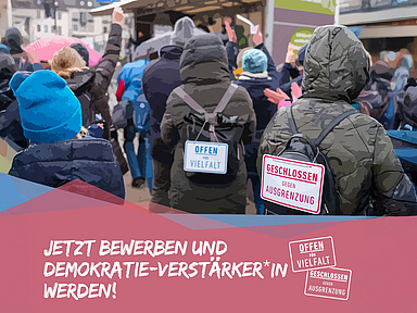 Ausgezeichnet werden Projekte, die Demokratie und Vielfalt stärken und mit unterschiedlichen Blickwinkeln Dialog, Austausch, Verständigung und Miteinander fördern.