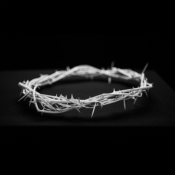 Das Foto zeigt eine Dornenkrone Das Foto zeigt eine Dornenkrone