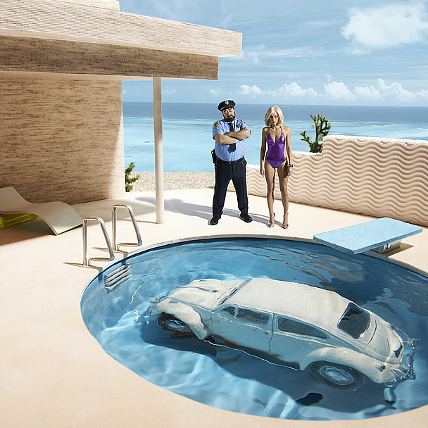 Unser Foto zeigt das Kunstwerk Florida 2016 (Serie Accidental) von Edith Held. Unser Foto zeigt das Kunstwerk Florida 2016 (Serie Accidental) von Edith Held.