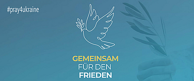 Mit ihrem Aufruf schließen sich die Bischöfin und der Bischof dem der Arbeitsgemeinschaft Christlicher Kirchen in Deutschland, der Evangelischen Allianz Deutschland und anderer christlicher Netzwerke an. Unser Foto zeigt einen Ausschnitt aus der Website deutschlandbetet.de, auf der am 24. Februar auch ein Friedensgebet online übertragen wird.