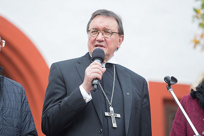 Bischof Prof. Dr. Martin Hein bei einer früheren Veranstaltung in Schmalkalden. (Archiv-Foto: Media.tv/Schauderna)