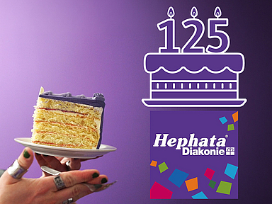 Julien Koch gehört zu den 24 Menschen aus der Hephata Diakonie, die der Jubiläums-Kampagne ihr Gesicht geben. Gemeinsam etwas gebacken bekommen: Julien Koch gehört zu den 24 Menschen aus der Hephata Diakonie, die der Jubiläums-Kampagne ihr Gesicht geben. Die Motive, bei denen Geburtstagstorten eine Rolle spielen, werden am Ostersonntag feierlich enthüllt.