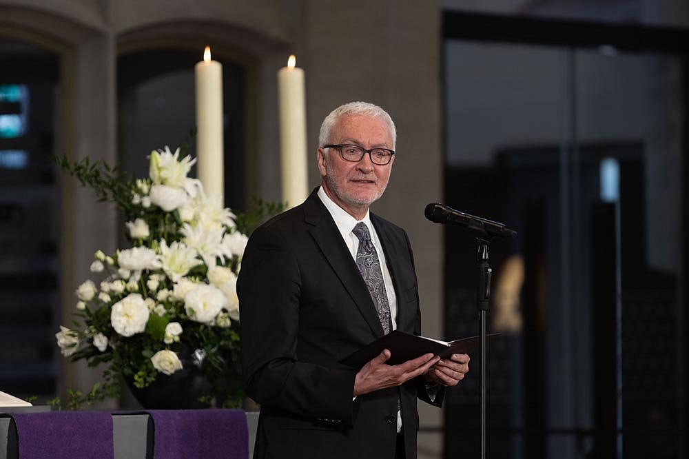 Pfarrer Dr. Willi Temme - Gedenkfeier anlässlich des 5. Jahrestages der Ermordung des früheren Regierungspräsidenten Walter Lübcke in Kassel