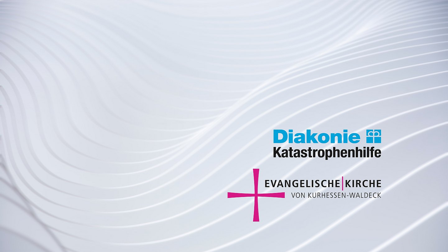 Logo der EKKW und Logo der Diakonie Katastrophenhilfe 