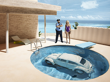 Unser Foto zeigt das Kunstwerk Florida 2016 (Serie Accidental) von Edith Held. Unser Foto zeigt das Kunstwerk Florida 2016 (Serie Accidental) von Edith Held.