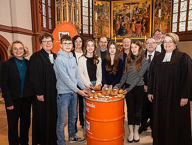 Eröffnung der 66. Spendenaktion "Brot für die Welt" der EKKW und EKHN in Korbach.