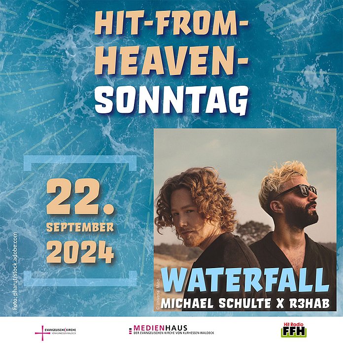 Plakatmotiv zum Hit-From-Heaven-Sonntag 2024