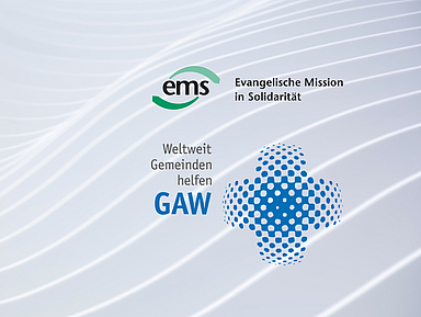 Die Grafik zeigt die Logos der Evangelischen Mission in Solidarität und des Gustav-Adolf-Werks Die Grafik zeigt die Logos der Evangelischen Mission in Solidarität und des Gustav-Adolf-Werks
