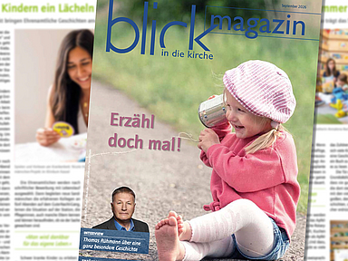 Titelblatt der September-Ausgabe des blick-Magazins Titelblatt der September-Ausgabe des blick-Magazins