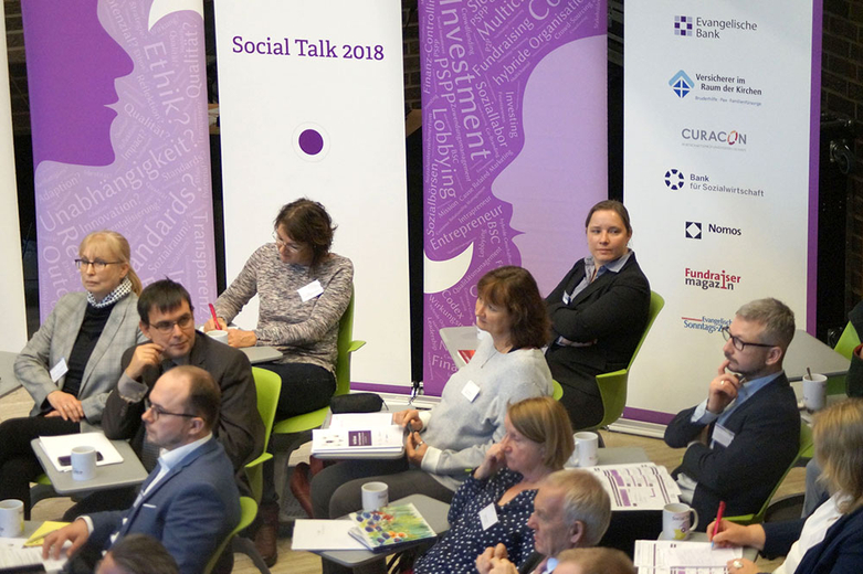  «Social Talk 2018» am 13. November 2018 zu den Veränderungen in der Arbeitswelt. (Foto: medio.tv/Schlitt)