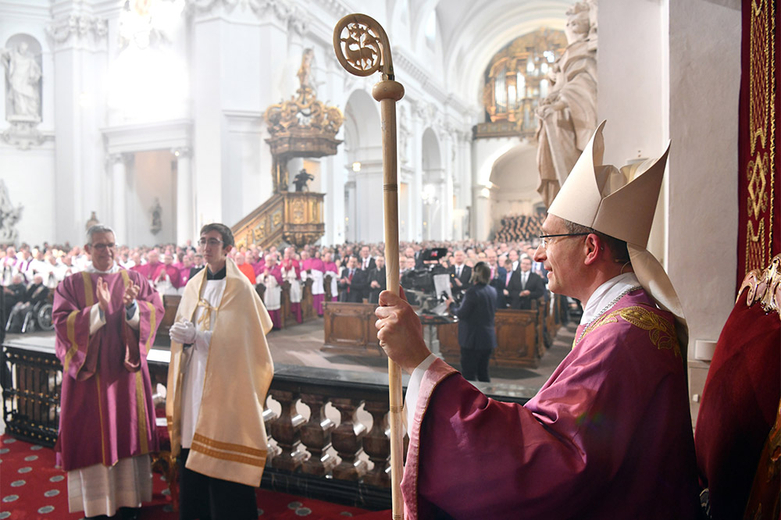 Einführung des neuen Bischofs von Fulda, Dr. Michael Gerber, am 31. März 2019 im Dom zu Fulda. (Foto: Arnulf Müller / Bistum Fulda)