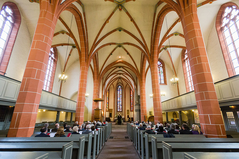 Die Bad Hersfelder Stadtkirche wird zum Hessentag zur Flammenkirche. (Archiv-Foto: medio.tv/Schauderna)