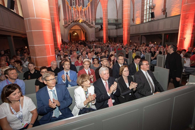 Kirchen auf dem Hessentag 2019 - Eröffnung Flammenkirche