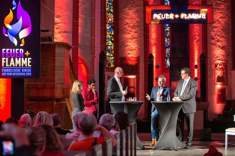 Talk "Brennpunkte der Welt" Hessentagskirche Bad Hersfeld 2019