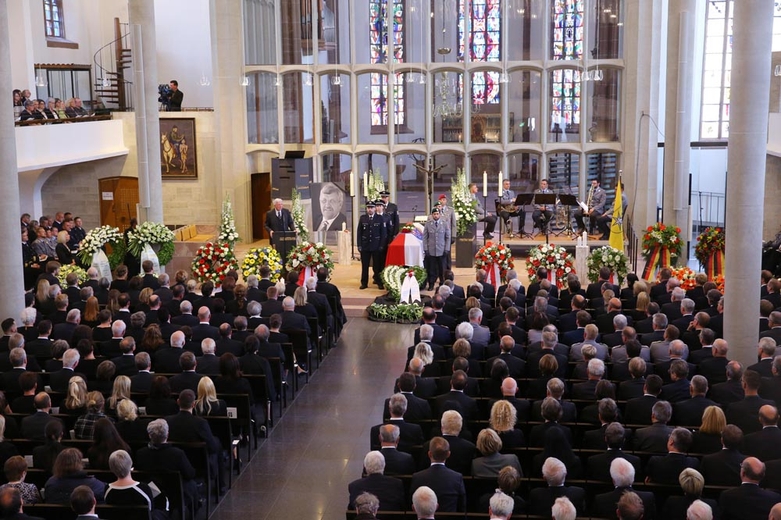 Trauerfeier für den verstorbenen Regierungspräsidenten Dr. Walter Lübcke am 13.6.2019 in der Martinskirche in Kassel. (Foto: Andreas Fischer)