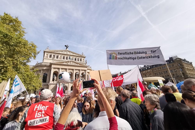 Klima-Demo am 20. September 2019 in Frankfurt am Main.  (Foto: medio.tv/Stübing)
