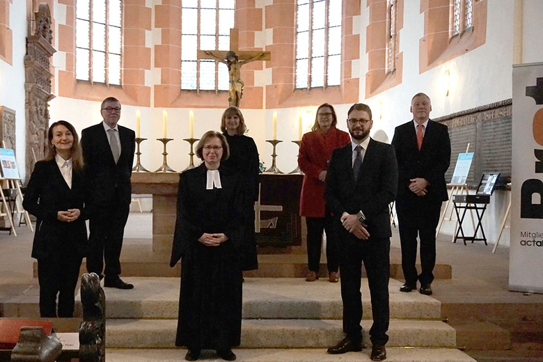 Die Beteiligten am Gottesdienst. (Foto: Molter)