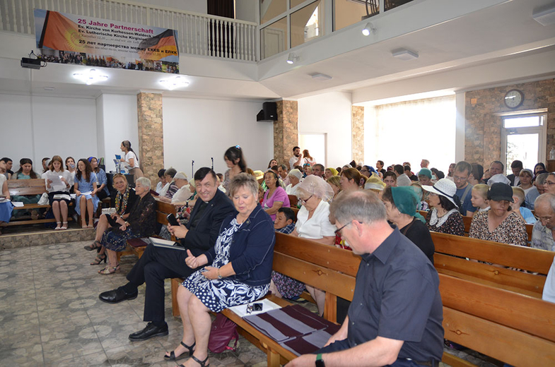 Partnerschaftsbesuch vom 23. Juni bis zum 3. Juli 2023 in der Evangelisch-Lutherischen Kirche in Kirgisien. (Foto: Ökumene-Dezernat)