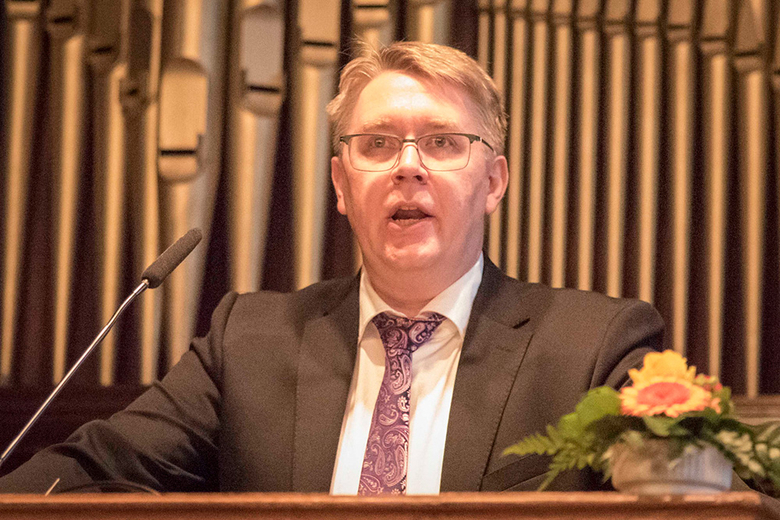 Prof. Dr. Marcell Saß, Dekan des Fachbreichs Evangelische Theologie