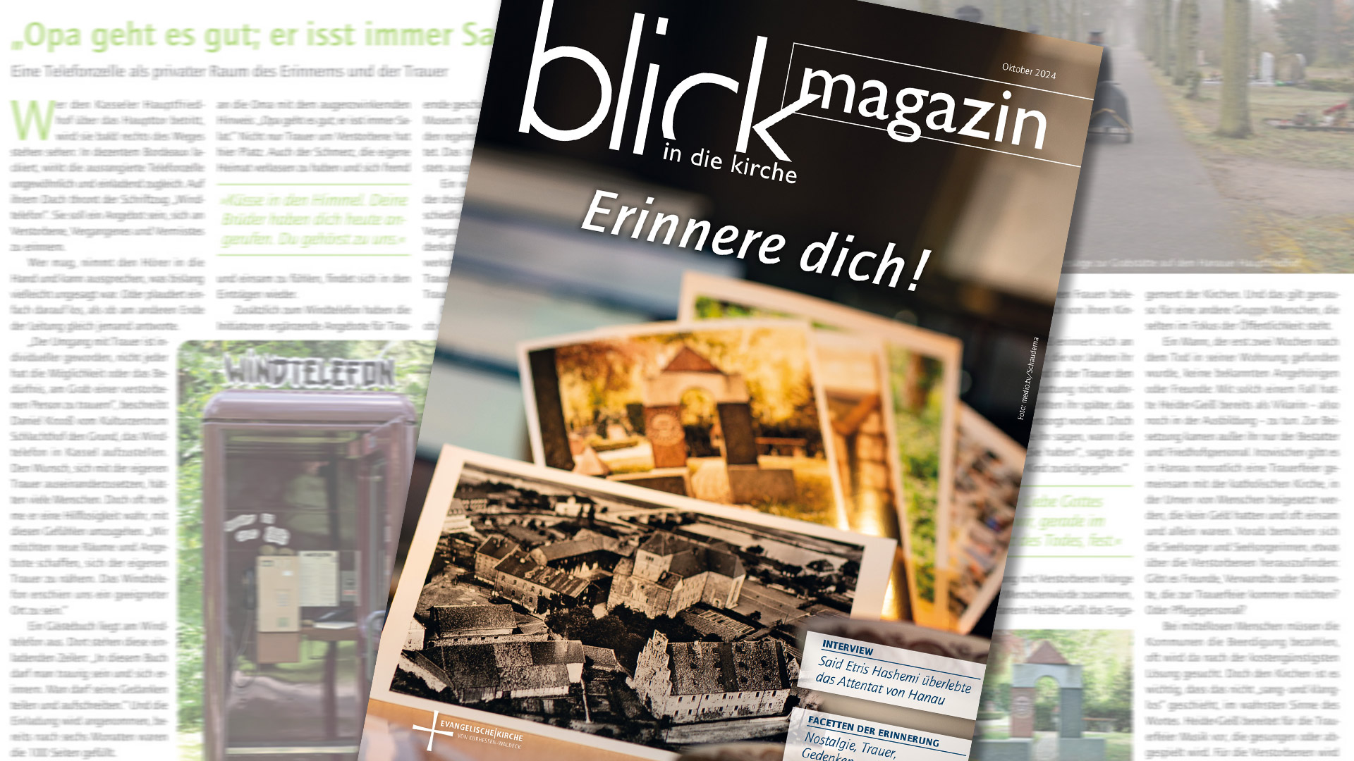 Titelblatt der Ausgabe 10/24 des Magazins